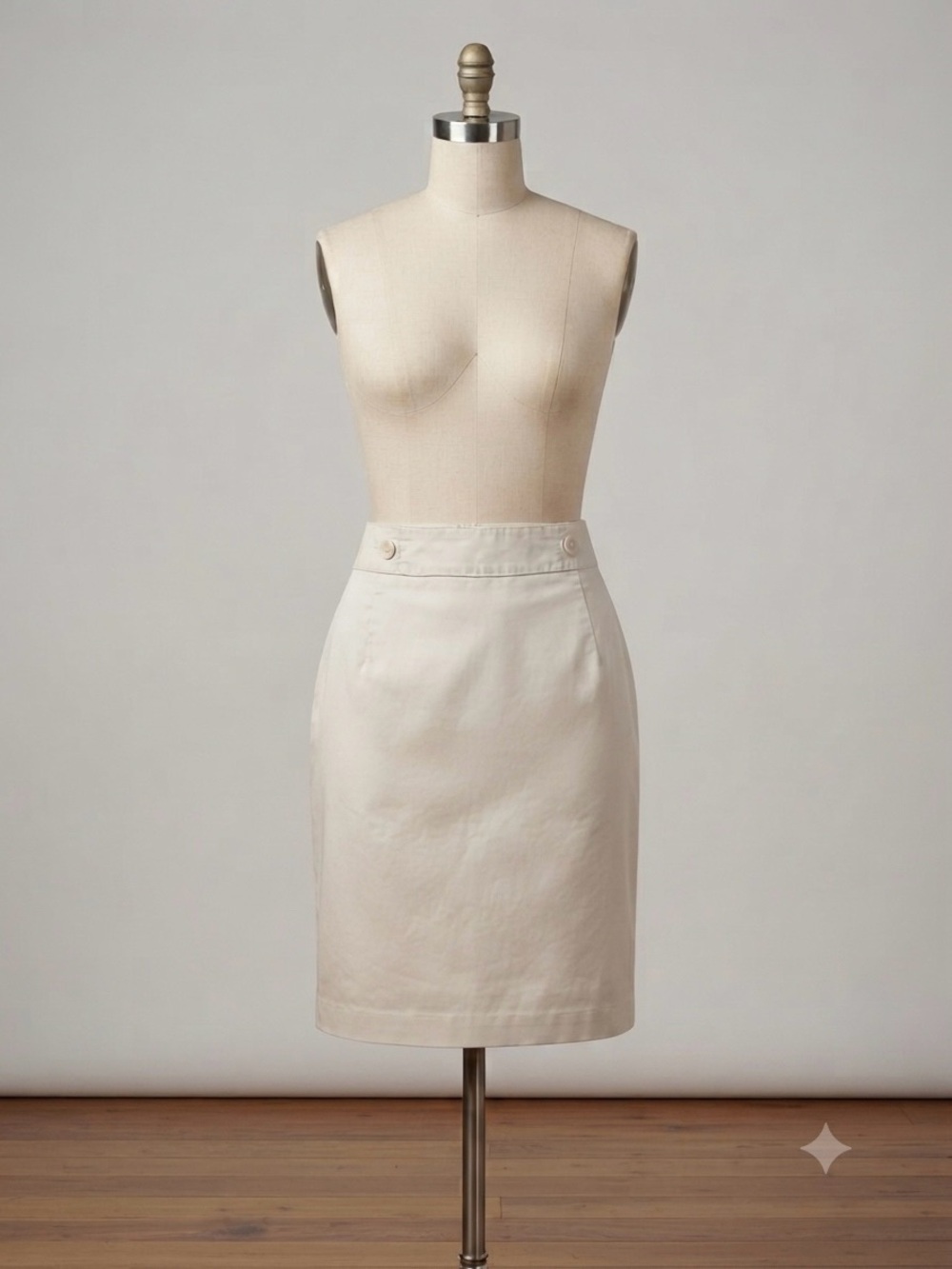 Women's White Pencil Skirt - Classic High Waist